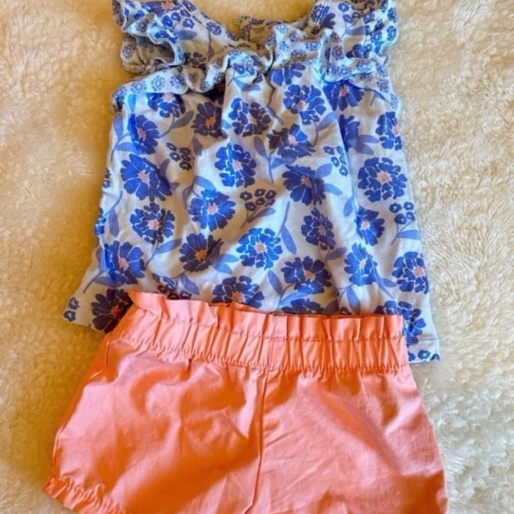 Carter's Blue Floral Top